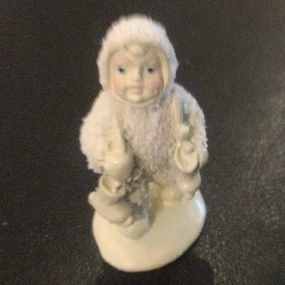 Vintage Snowbabies Miniatures “Let’s Go Skating”